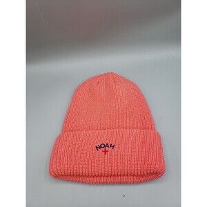 Noah Core Logo Beanie Hat Mens One Size Cuffed Logo Made In Canada